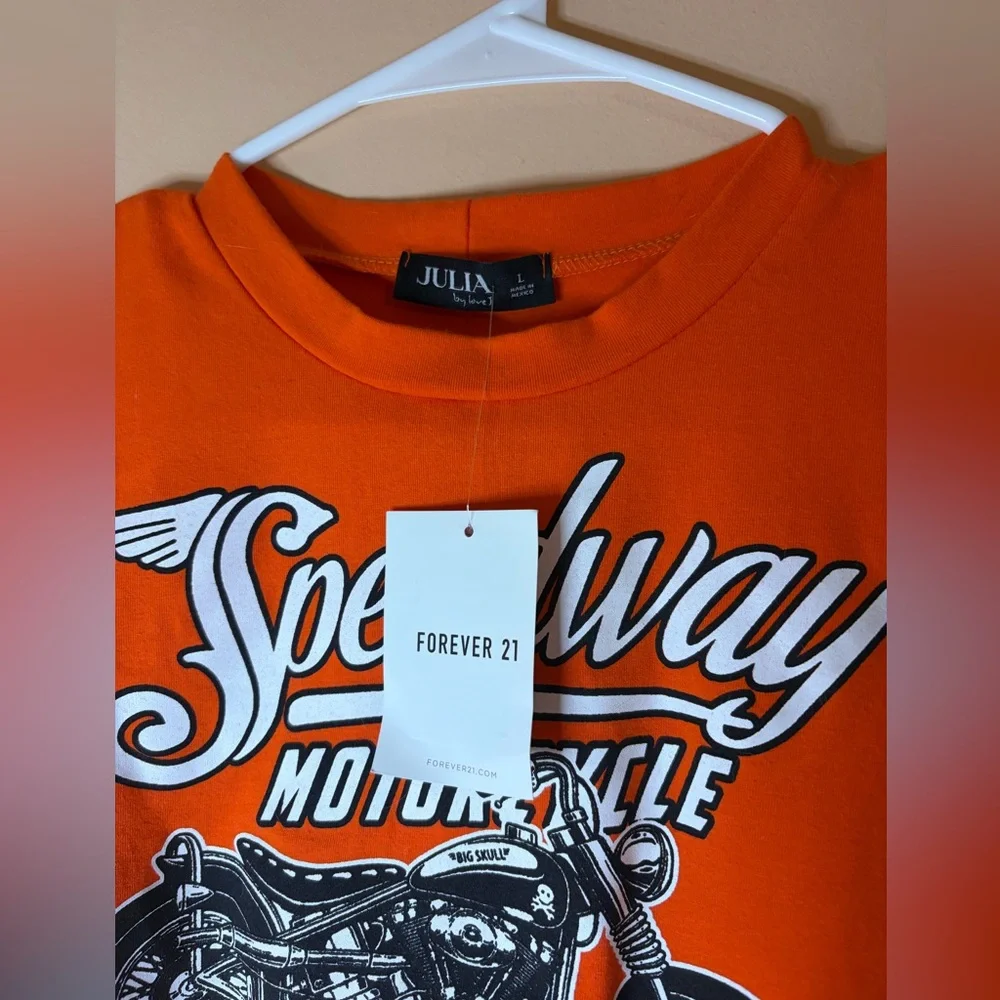 Speedway Cropped Rippec Tee - Picture 4 of 6